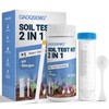 Soil Test Kit,2 in 1 Soil Test Strips for Ph
