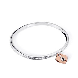 FURLAACCESSORY LOVINGPADLOCK BRACELET Women's Jewelry Bracelet Brand, Stainless Steel, No Gemstone