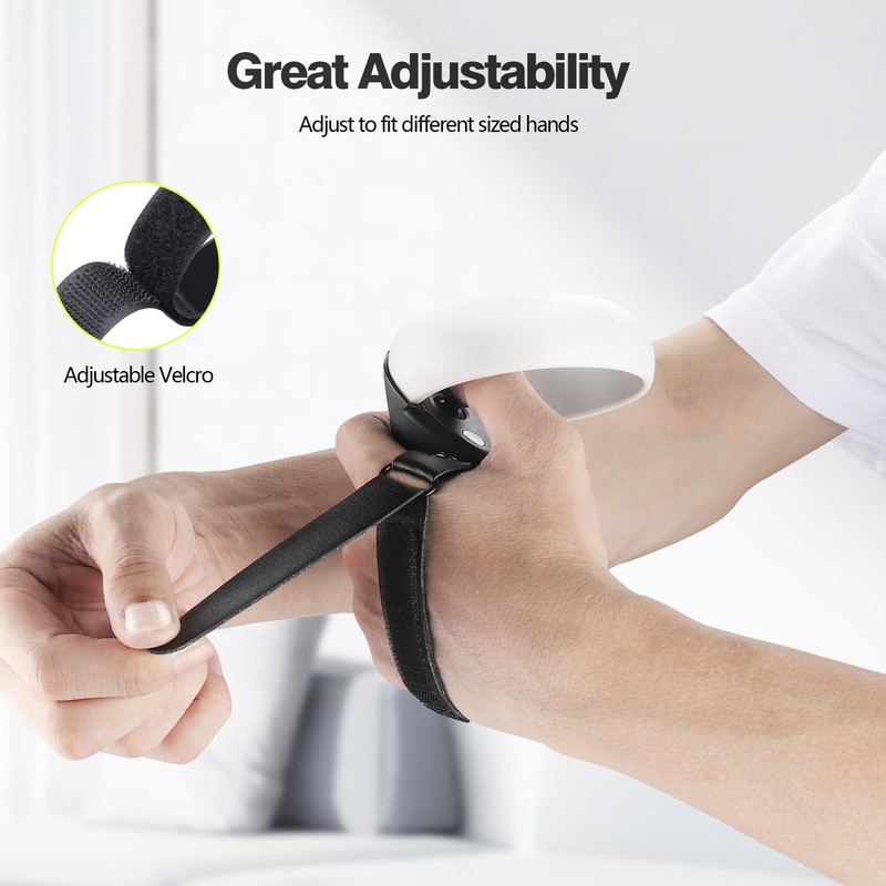 AMZDM Upgraded Controller Grips for Meta Quest 2 VR Oculus