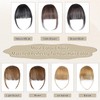 Clip in Bangs 100% Human Hair Fake Bangs Clip in