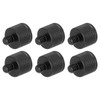 sourcing map 6Pcs Mic Stand Adapter M8 Female to 1/4