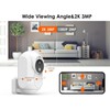 4MP Indoor Security Camera WiFi Connection Motion Detection 2 Way