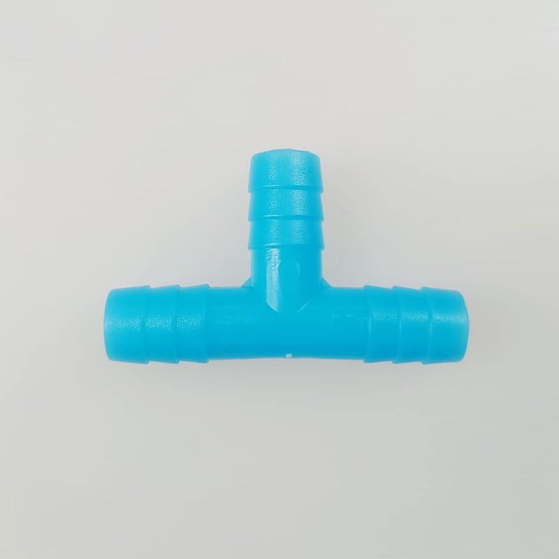 5/16''(8mm) Barb Fitting Plastic Tee T-Connector (20-PACK) for Water/Air