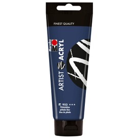 Marabu - Artist acrylic, 120 ml, fine acrylic paint in artist quality, water-based, pastose consistency, highly pigmented, very good brilliance and coverage.