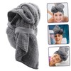 Gatuida Extra Absorbent Hair Drying Cap Quick Drying Fleece Towel