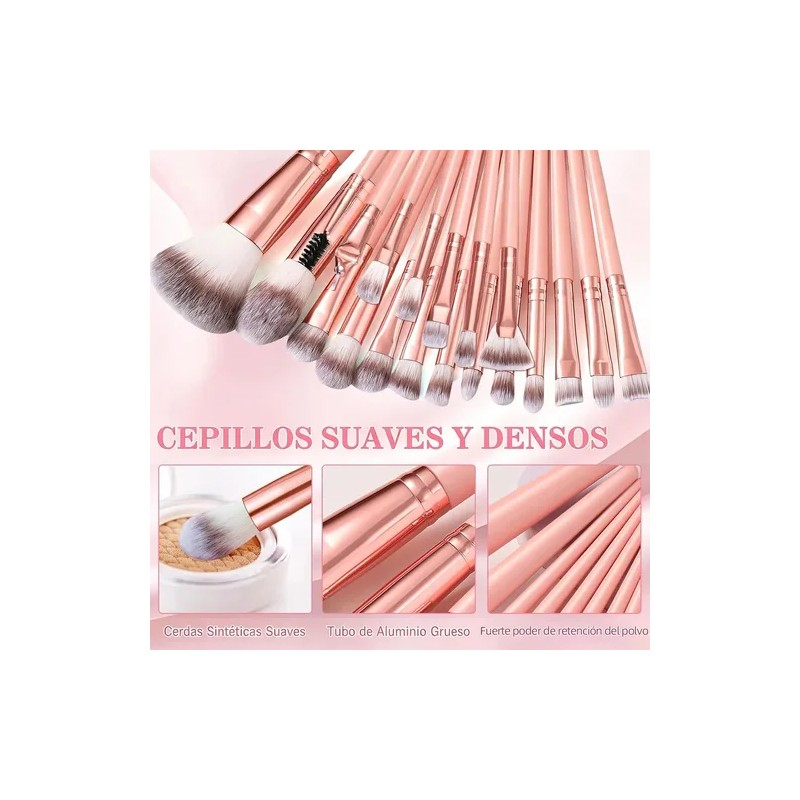 68p Brochas Maquillaje Profesional Y Herramientas Cosméticas