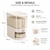 5KG Rice Dispenser for Kitchen Storage – Sealed Dry Food