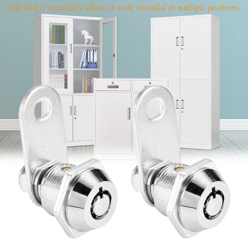 Thread Tubular Cam Lock 16mm Zinc Alloy Security Mailbox Lock