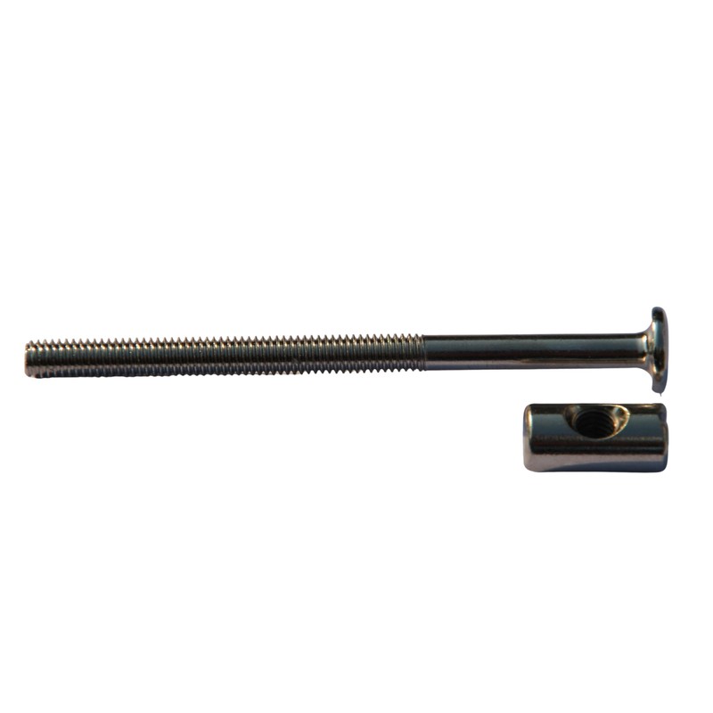 Furniture Connector Set, 10 Pieces Cabinet Connectors M6 with Cross