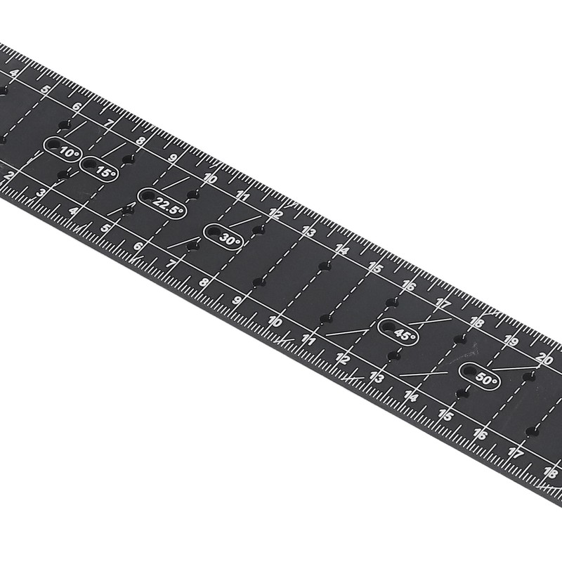 Woodworking Square Multi Angle Professional L Shaped Aluminum Alloy Scribing