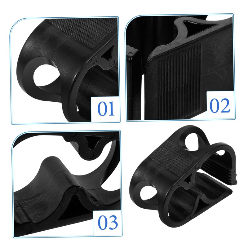 NOLITOY 5pcs Adjustable Hose Clamps for Water Control Tube Shut