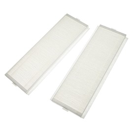 vhbw 2x Filter G4 compatible with AERISnext 600, 350, 450 Air Ventilation Device - Filter Set, 50 x 16 x 4 cm, White