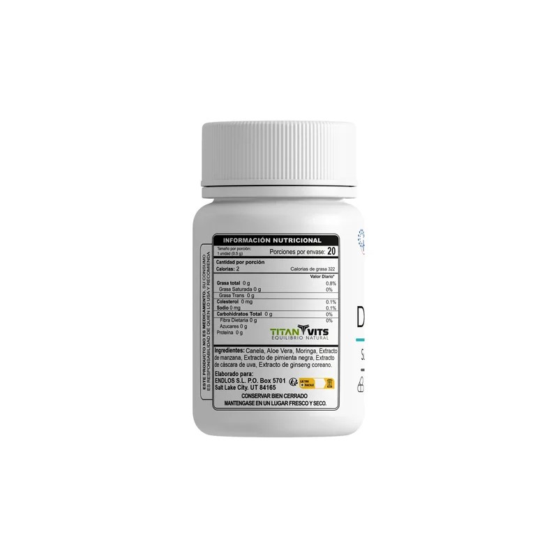 Diamin | Suplemento | Incluye Pastillero | 30 Caps (1pza)