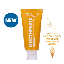 Kids Fluoride-Free Vanilla Ice Cream Toothpaste 50g