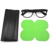 KKD Wellington Date Glasses, Fashion, Glasses, UV Protection Lenses, Black