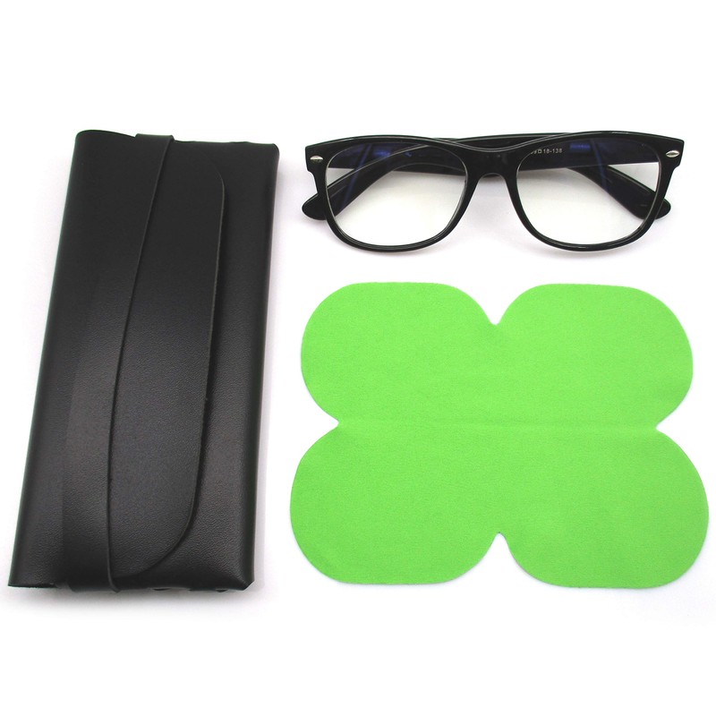 KKD Wellington Date Glasses, Fashion, Glasses, UV Protection Lenses, Black