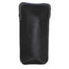 Soft Leather Spectacle Case Holder - Black & Blue Colour