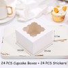 SinChic Cupcake Boxes 24 PCS