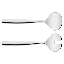 Alessi Salatbesteck Dressed, Edelstahl, Silber, 5 x 29.5 x 29.5 cm, 2-Einheiten