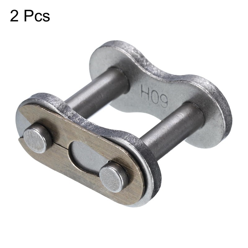 sourcing map 2Pcs #520 Chain Master Connector Link Roller, 15mm