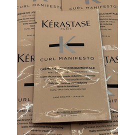 Kerastase LOT OF 20 KERASTASE PARIS CURL MANIFESTO CREME DE JOUR FONDAMENTALE 10*20=200ML