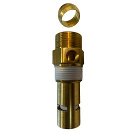 Sellerocity American Made Compressor Check Valve Compatible with Quincy 111491, Includes Ferrule