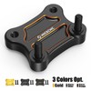 NICECNC Orange Handlebar Riser Pull Back Plate Aluminium Handlebar Displacement