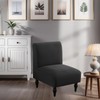 LavishCover Armless Accent Chairs Covers, Thick Armless Recliner Sofa Cover