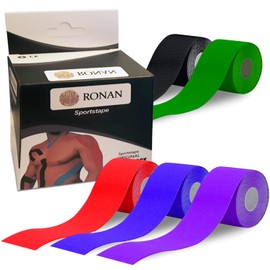 RONAN. Kinesio Tape (Black)
