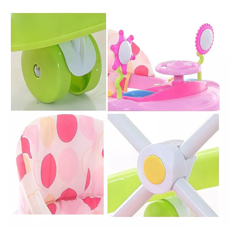 Aquila Andadera Aquila Bluebaby 3 Posiciones Con Luz Y Sonido-a9874
