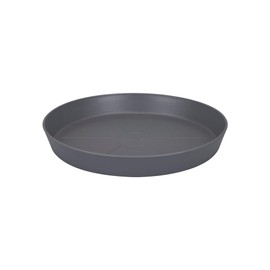 elho Loft Urban Saucer Round 30 - Saucer for Outdoor & Accessories - Ø 30.2 x H 4.1 cm - Black/Anthracite