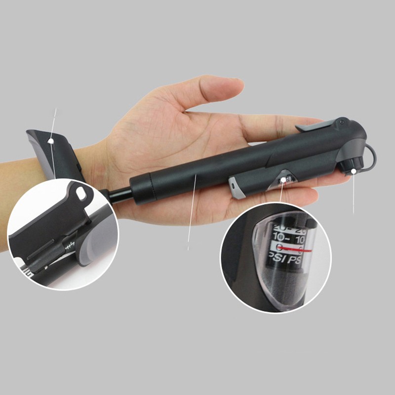 Mini Bike Pump Plastic Portable Frame Pump High Pressure Tire