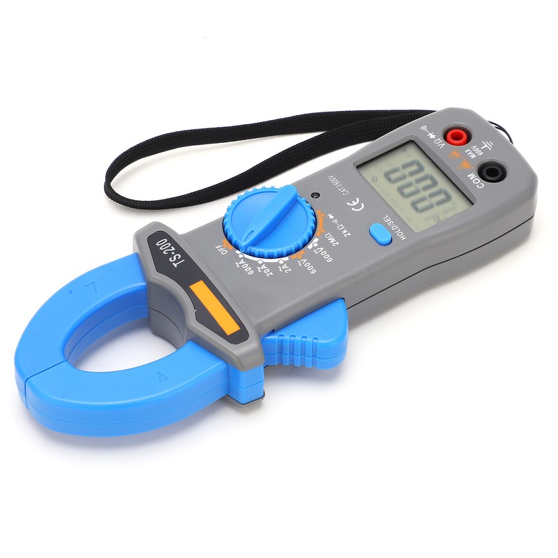 TS‑200 600A/600V High Accuracy Clamp Meter Anti Burn Multifunctional Digital