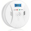Reliable Carbon Monoxide Detector - 85 dB Alarm, Test Button,