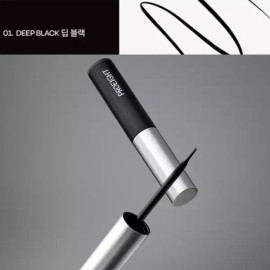 Pro8Cheongdam 프로에잇 리퀴드 디파인 라이너 01 딥블랙 + 브러쉬 Pro8 Liquid Define Liner 01 Deep Black + Brush