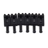 6 Pcs Electric Guitar Bridge Saddle Standard Zinc Alloy Guitar
