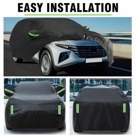 Monster-Parts For GMC Acadia Car Cover Outdoor Waterproof Sun Dust All Weather Protection