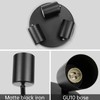 Dehobo Ceiling Spotlight Indoor in Matt Black - 3 Adjustable
