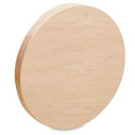 Round Birch Art Panel, Flat, (3/4" deep) (12")