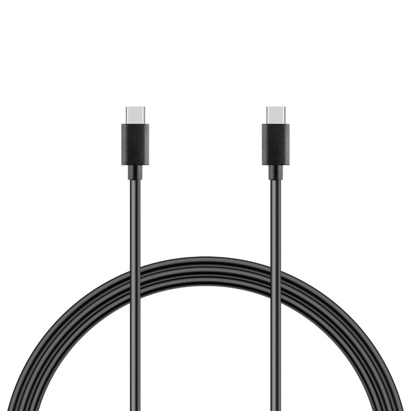 CJP-Geek Black 6ft 100W USB-C to USB-C Data Sync Power
