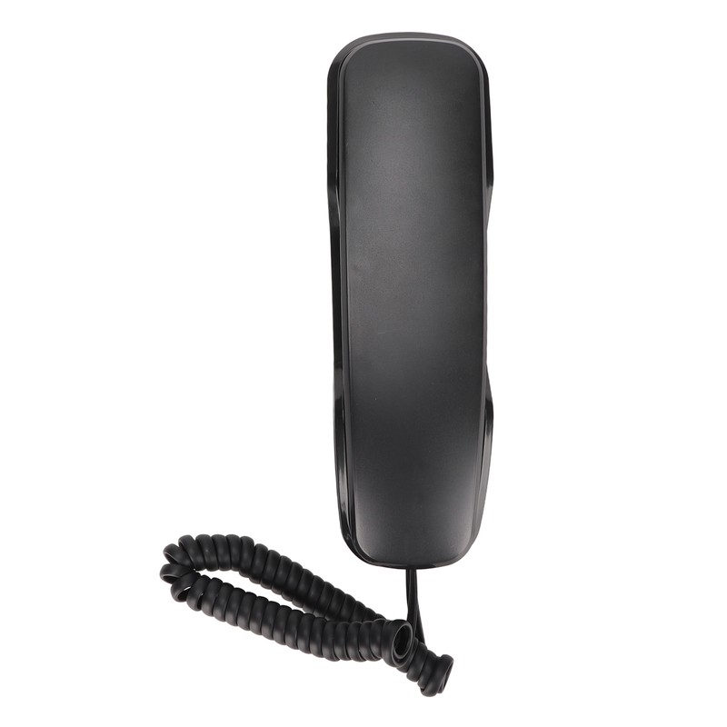 Wall Mounted Phone Redialing Mute Function Corded Telephone for Home