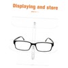 Levemolo Acrylic Sunglasses Showcase Stand Multi-Layer Figurine Display Holder Stair-Type