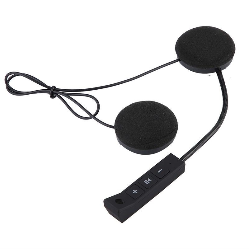 1 Pair Motorcycle Helmet BT Headset Headphone Speakers Support Hands