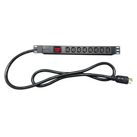 Metered PDU, 240V, L6-30P, 30A, 7200watts, (8) C13 Outlets, Crypto Mining PDU, Data Centre PDU, ASIC/RIGS PDU, 1U Racking