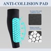 Soccer Shin Defender Shin Guards Pads for Kids, Youth Adult,