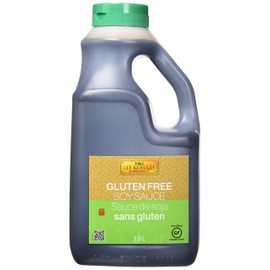 Lee Kum Kee Gluten Free Soy Sauce (64 oz - 1 Pack) Vegan, Umami | Perfect for Marinades, Stews, Sauce Mixes, Stir-Frying, Drizzling, Dipping, Seasoning & Braising