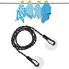 1 Pcs Travel Clothes Lines for Hanging Clothes Outside,Portable Travel