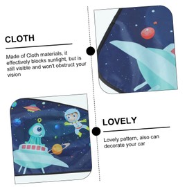 FUNOMOCYA Car Window Sunshade for Baby Car Window Screen Blocker for Side 2pcs Set