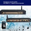 5.1 Surround Sound System, 5.1 Channel Sound Decoder 192Khz/24Bit HD