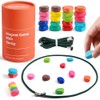 ESENHARBER Magnet Game with String, 20 Colorful Magnet Stones for